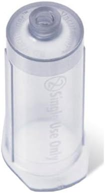 BD Vacutainer Tube Holder, 13 - 16 Mm., Standard Size, Clear, Non-Stackable, Single Use, 250 Count, #364815