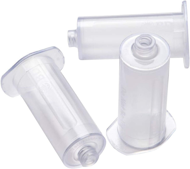 BD Vacutainer Tube Holder, 13 - 16 Mm., Standard Size, Clear, Non-Stackable, Single Use, 250 Count, #364815