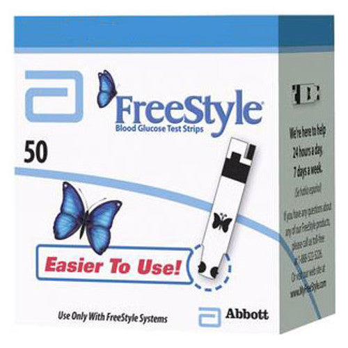 FreeStyle Blood Glucose Test Strip (50 count)