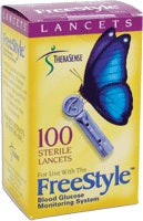 FreeStyle Sterile Lancets, 28G, 100/bx