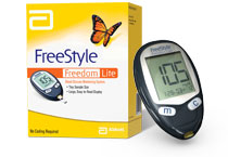 Abbott FreeStyle Freedom Lite Glucose Monitoring Kit