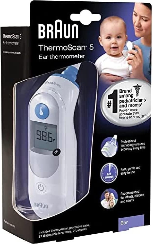 Load image into Gallery viewer, Braun ThermoScan 5 Ear Thermometer – IRT6500
